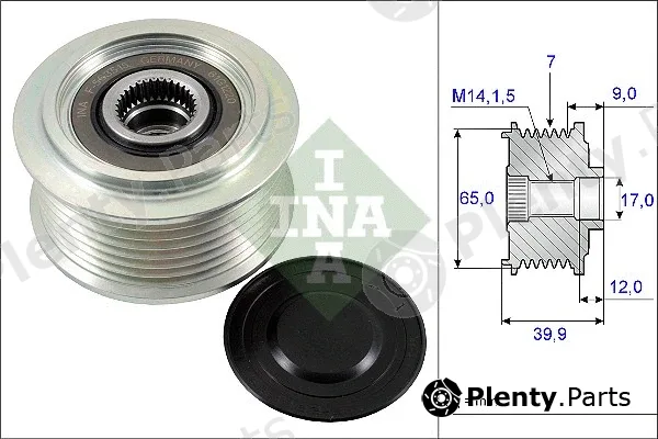 INA 535022910 — Alternator Freewheel Clutch