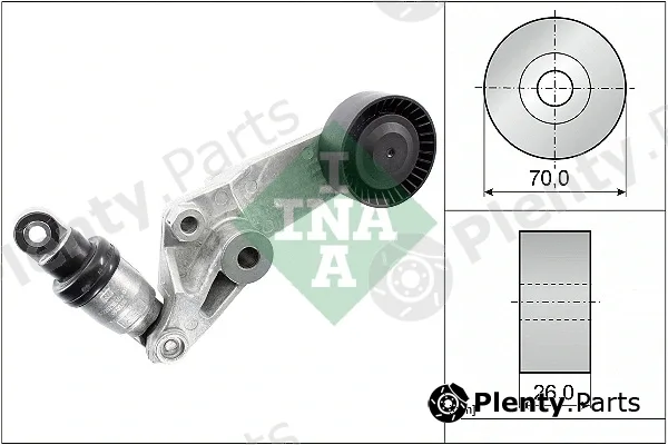 INA 534001610 — Belt Tensioner, V-ribbed belt