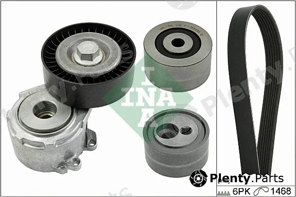 INA 529015610 — V-Ribbed Belt Set
