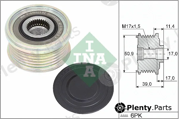 INA 535035810 — Alternator Freewheel Clutch