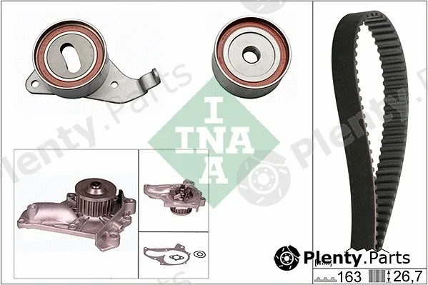 INA 530026830 — Water Pump & Timing Belt Kit