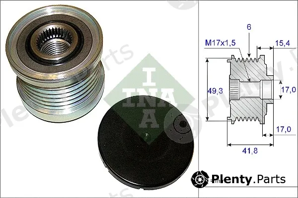 INA 535019310 — Alternator Freewheel Clutch
