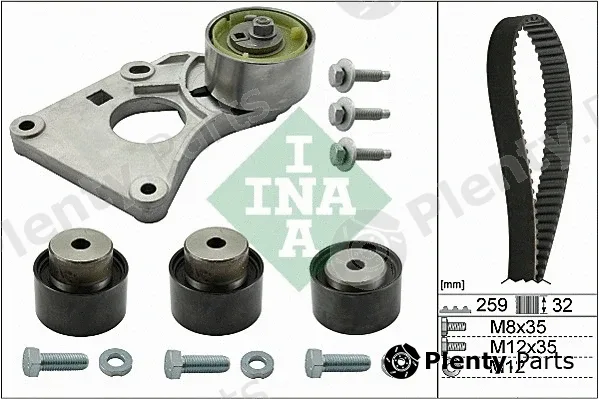 INA 530025910 — Timing Belt Kit