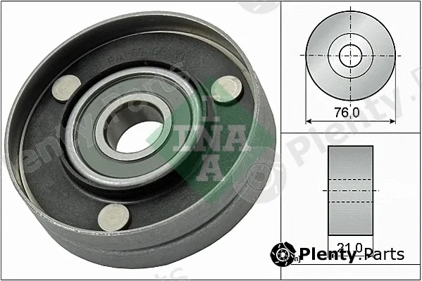INA 532056710 — Deflection/Guide Pulley, V-ribbed belt
