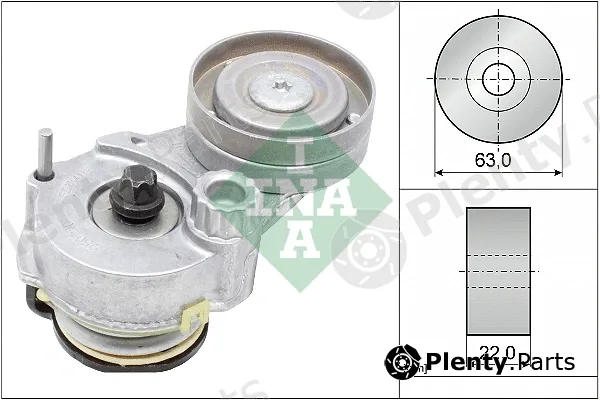 INA 534014710 — Belt Tensioner, V-ribbed belt
