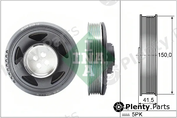 INA 544012910 — Belt Pulley, crankshaft