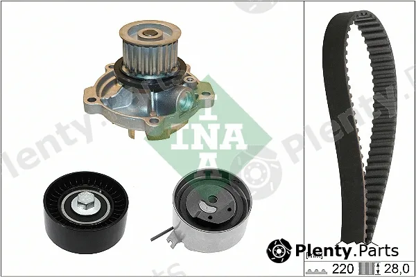 INA 530045630 — Water Pump & Timing Belt Kit