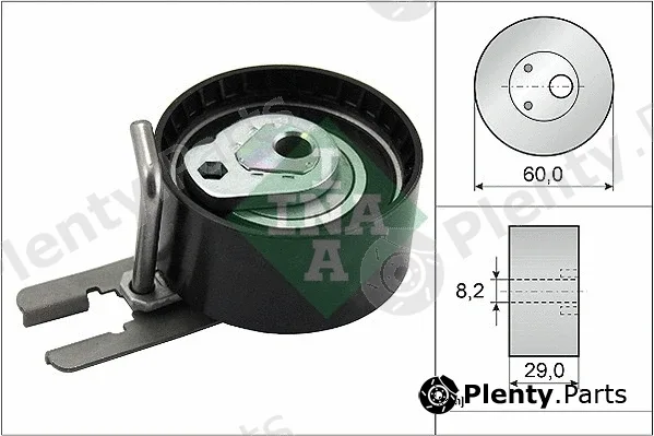 INA 531055510 — Tensioner Pulley, timing belt