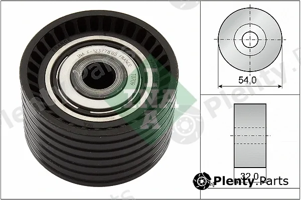 INA 532077410 — Deflection/Guide Pulley, timing belt