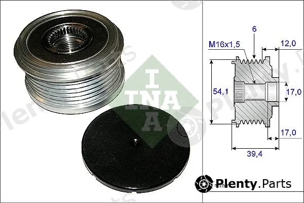 INA 535009010 — Alternator Freewheel Clutch