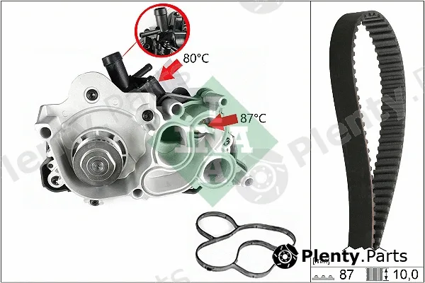 INA 530076130 — Water Pump & Timing Belt Kit