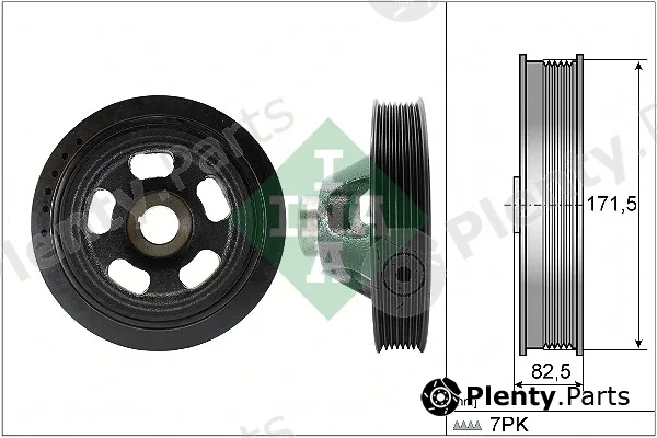 INA 544014410 — Belt Pulley, crankshaft