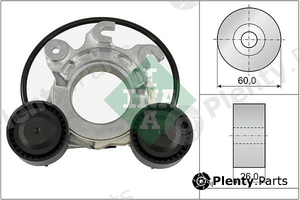 INA 534085810 — Belt Tensioner, V-ribbed belt