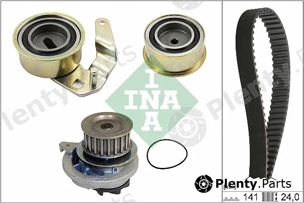 INA 530007530 — Water Pump & Timing Belt Kit
