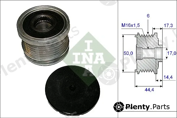 INA 535014810 — Alternator Freewheel Clutch