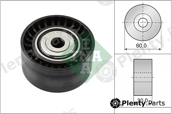 INA 532053410 — Deflection/Guide Pulley, V-ribbed belt