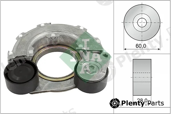 INA 534079610 — Belt Tensioner, V-ribbed belt