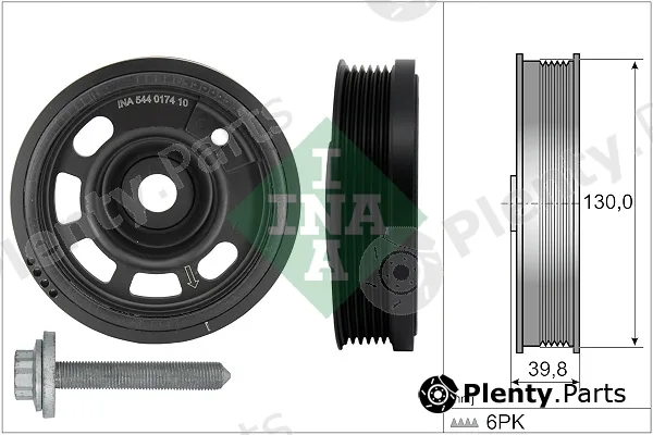 INA 544017420 — Belt Pulley Set, crankshaft