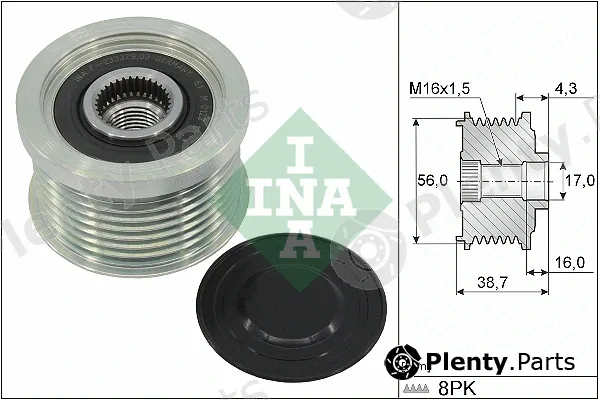 INA 535026110 — Alternator Freewheel Clutch