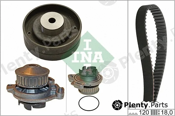 INA 530015130 — Water Pump & Timing Belt Kit