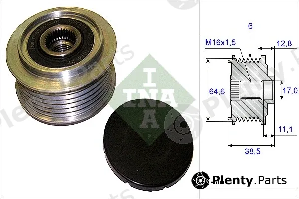 INA 535020110 — Alternator Freewheel Clutch