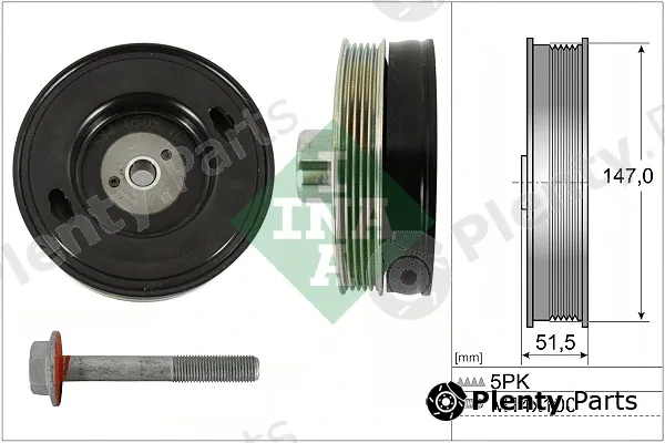 INA 544050920 — Belt Pulley Set, crankshaft