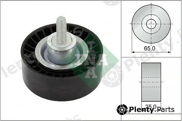 INA 532088610 — Deflection/Guide Pulley, V-ribbed belt