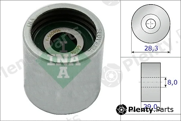 INA 532052210 — Deflection/Guide Pulley, timing belt