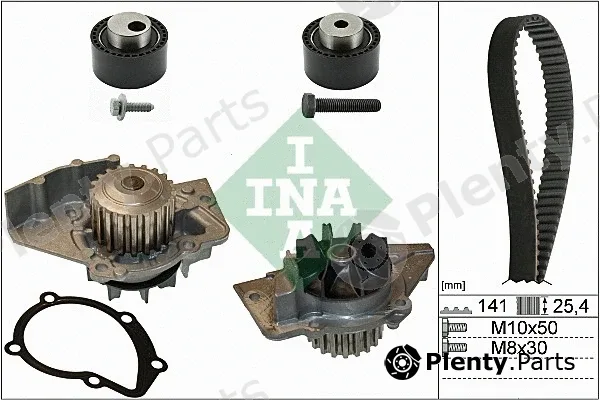 INA 530011130 — Water Pump & Timing Belt Kit