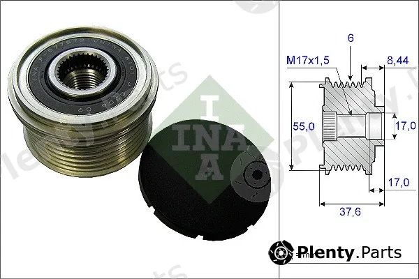 INA 535024610 — Alternator Freewheel Clutch