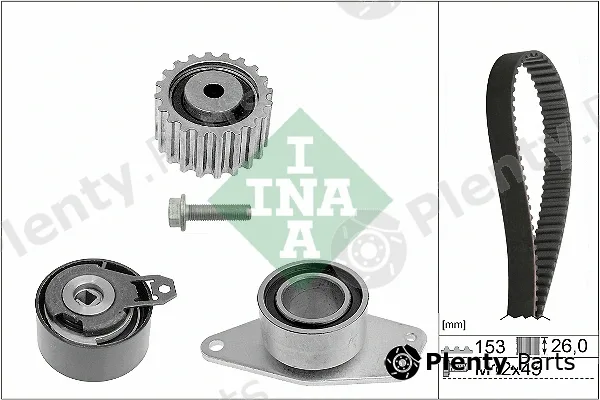 INA 530035710 — Timing Belt Kit