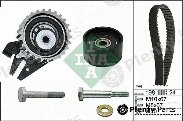 INA 530062610 — Timing Belt Kit