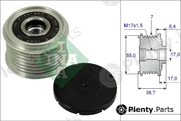 INA 535023910 — Alternator Freewheel Clutch