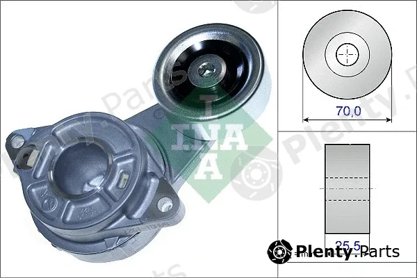 INA 534045810 — Belt Tensioner, V-ribbed belt