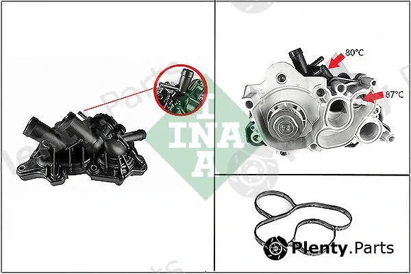 INA 538088910 — Water Pump, engine cooling