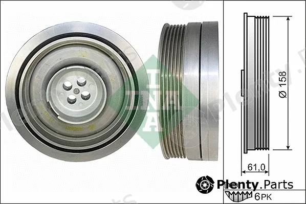 INA 544050210 — Belt Pulley, crankshaft