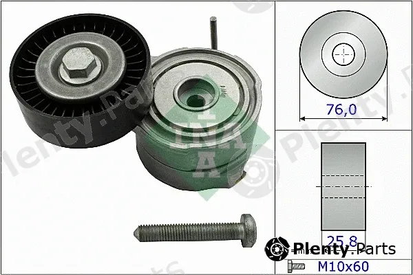 INA 534037510 — Belt Tensioner, V-ribbed belt