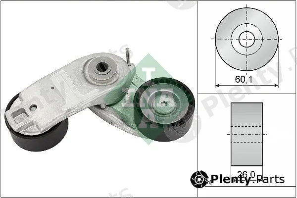 INA 534093710 — Belt Tensioner, V-ribbed belt
