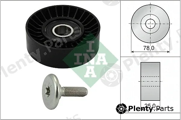 INA 532043910 — Deflection/Guide Pulley, V-ribbed belt