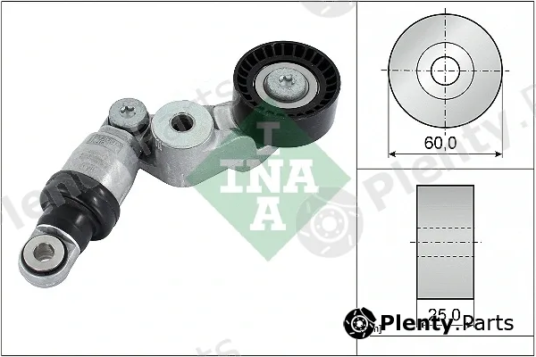 INA 534058510 — Belt Tensioner, V-ribbed belt