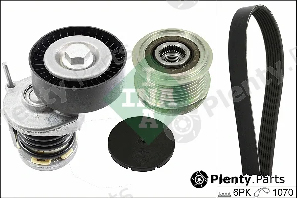 INA 529047520 — V-Ribbed Belt Set