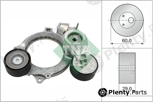 INA 534093510 — Belt Tensioner, V-ribbed belt