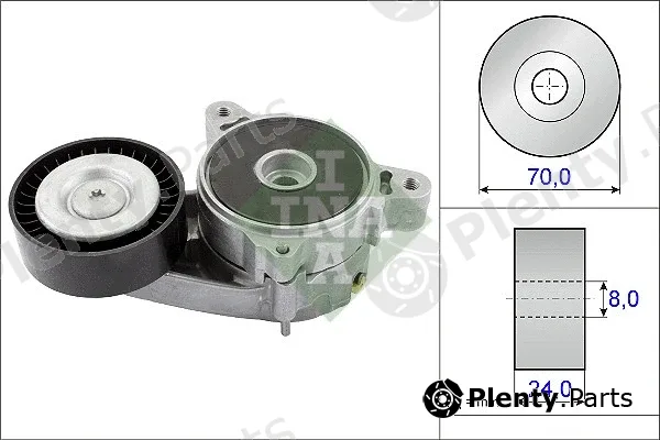 INA 534036110 — Belt Tensioner, V-ribbed belt