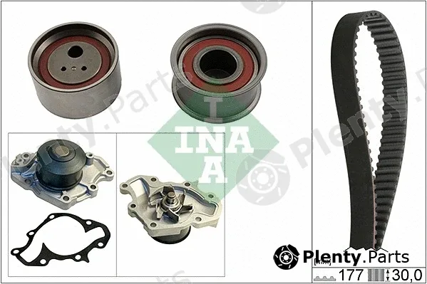 INA 530056630 — Water Pump & Timing Belt Kit