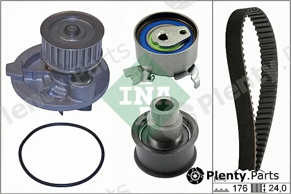 INA 530007930 — Water Pump & Timing Belt Kit