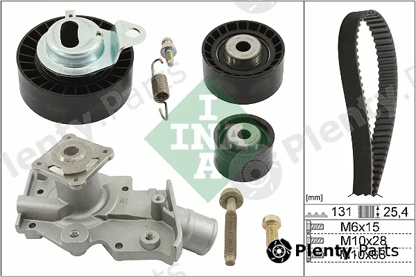 INA 530010230 — Water Pump & Timing Belt Kit