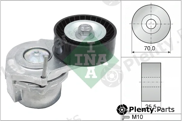 INA 534043810 — Belt Tensioner, V-ribbed belt