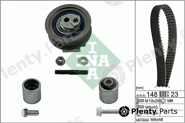 INA 530044510 — Timing Belt Kit