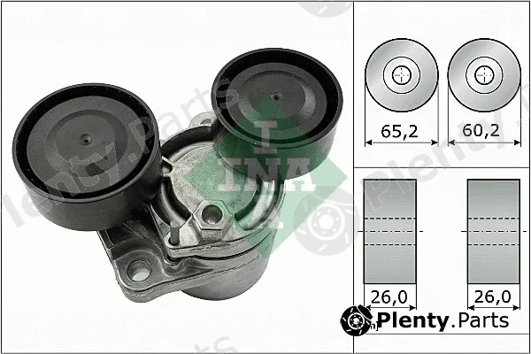 INA 534050510 — Belt Tensioner, V-ribbed belt