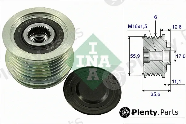 INA 535004110 — Alternator Freewheel Clutch